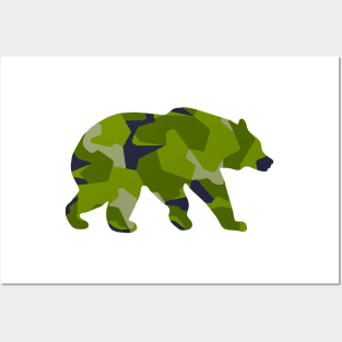 Swedish M90 Bear Posters and Art